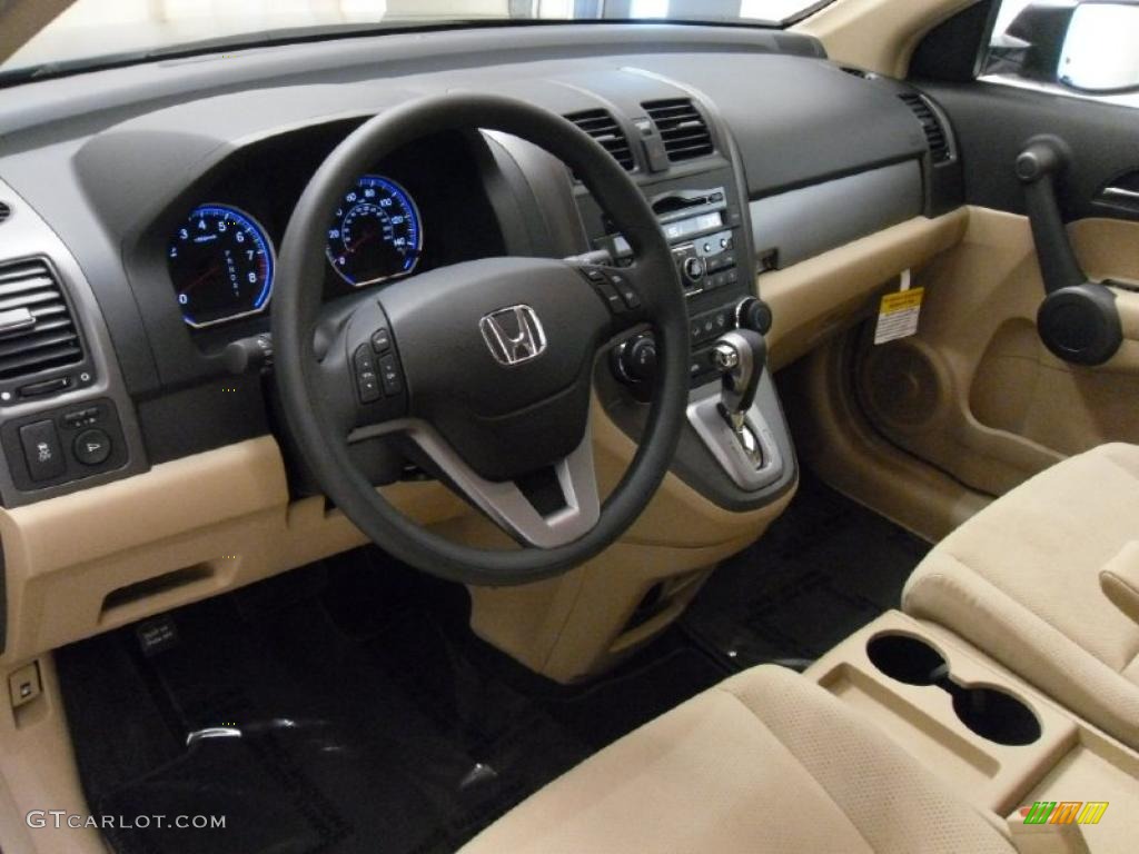 Ivory Interior 2010 Honda CR-V EX Photo #39014831