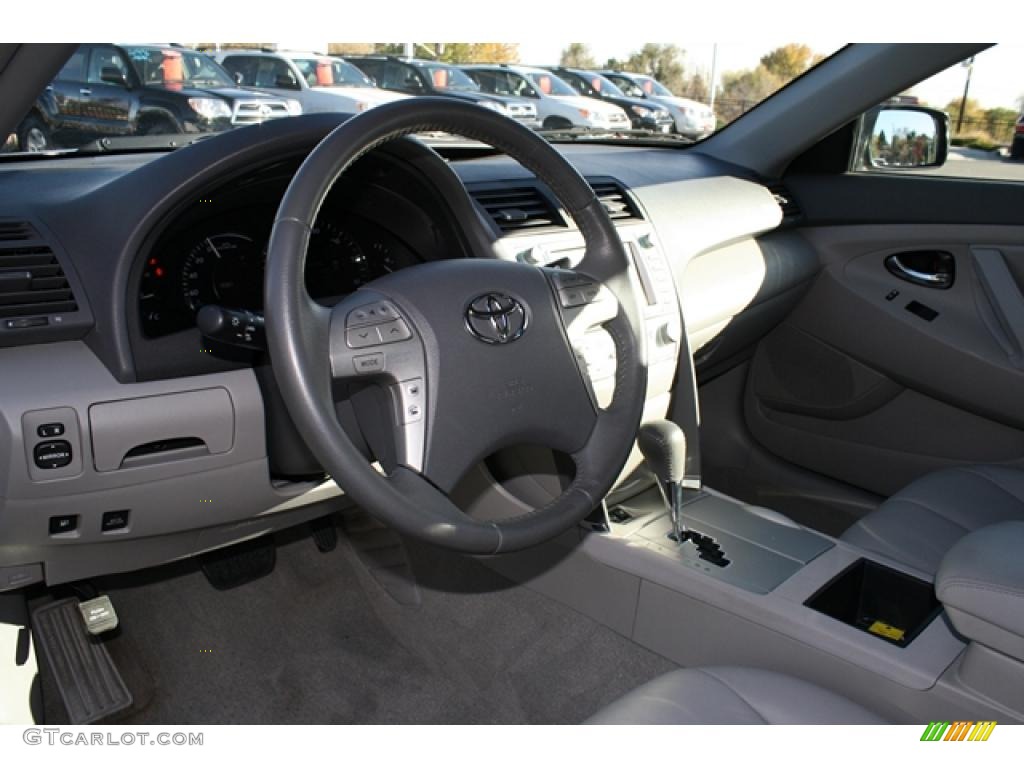 2009 Camry Hybrid - Magnetic Gray Metallic / Ash photo #8