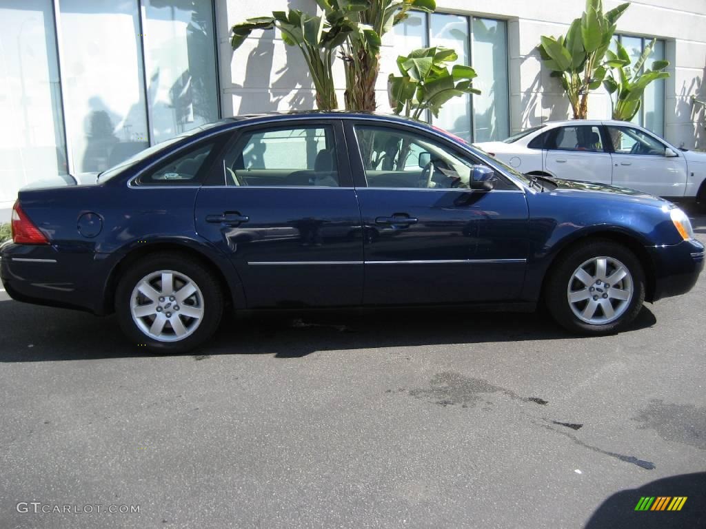 2006 Five Hundred SEL - Dark Blue Pearl Metallic / Pebble Beige photo #8