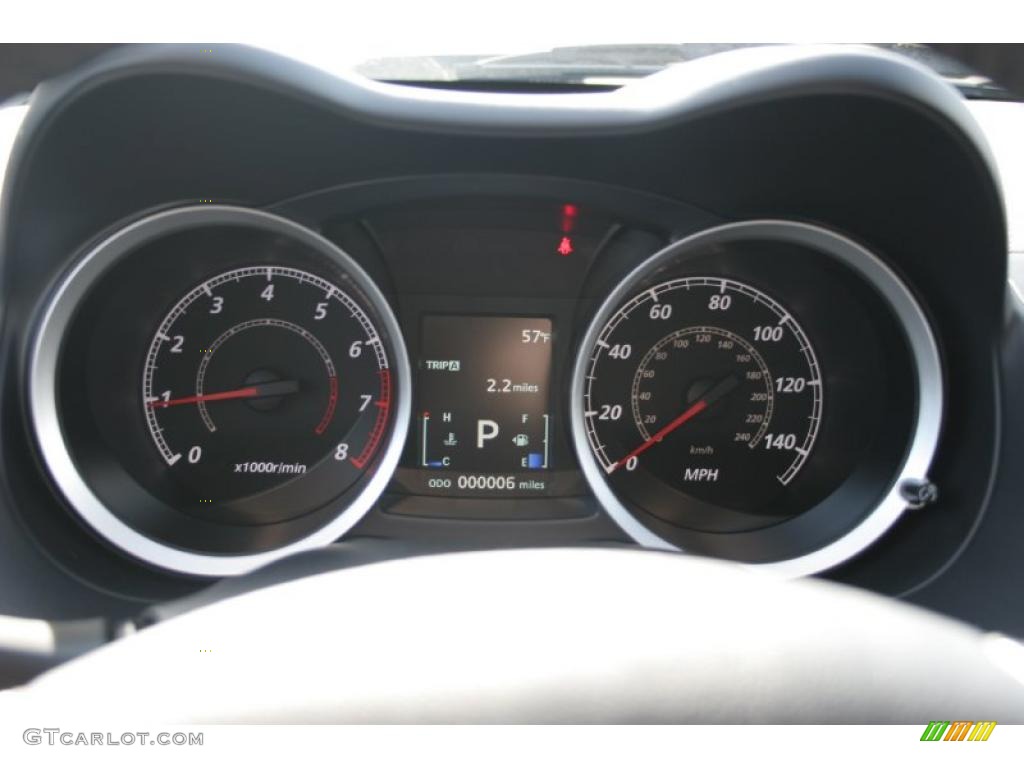 2011 Mitsubishi Lancer Sportback GTS Gauges Photos