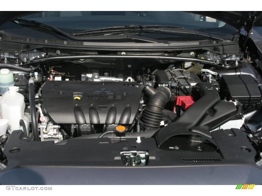 2011 Mitsubishi Lancer GTS 2.4 Liter DOHC 16-Valve MIVEC 4 Cylinder Engine Photo #39017075