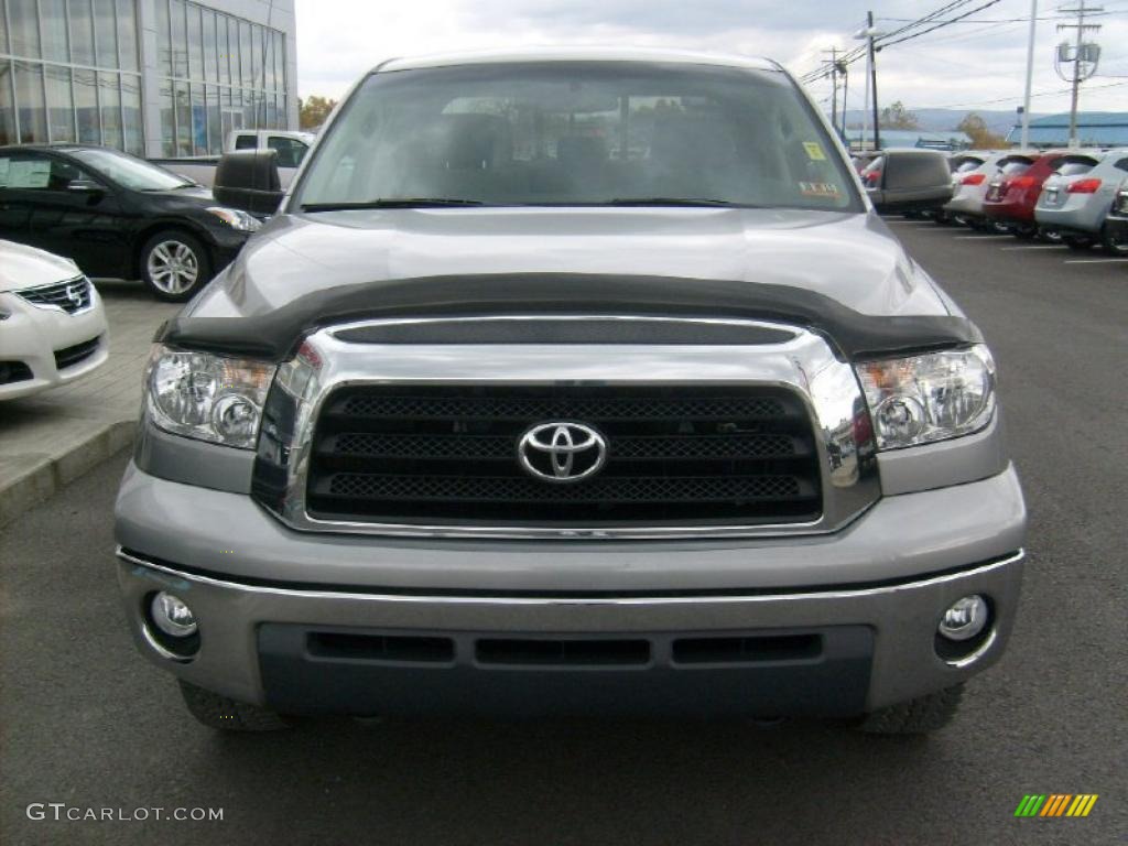 2007 Tundra SR5 TRD Double Cab 4x4 - Silver Sky Metallic / Graphite Gray photo #7