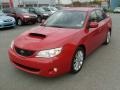 Lightning Red 2009 Subaru Impreza 2.5 GT Sedan Exterior