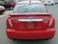 2009 Lightning Red Subaru Impreza 2.5 GT Sedan  photo #6