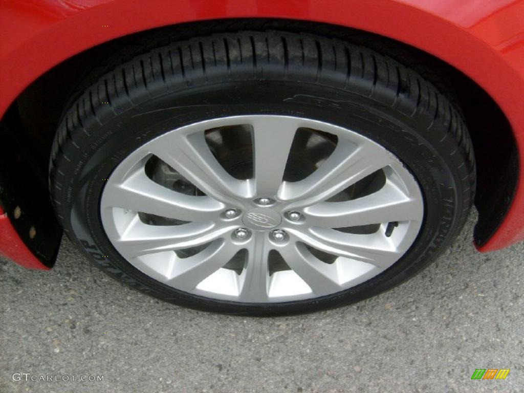 2009 Subaru Impreza 2.5 GT Sedan Wheel Photo #39018347