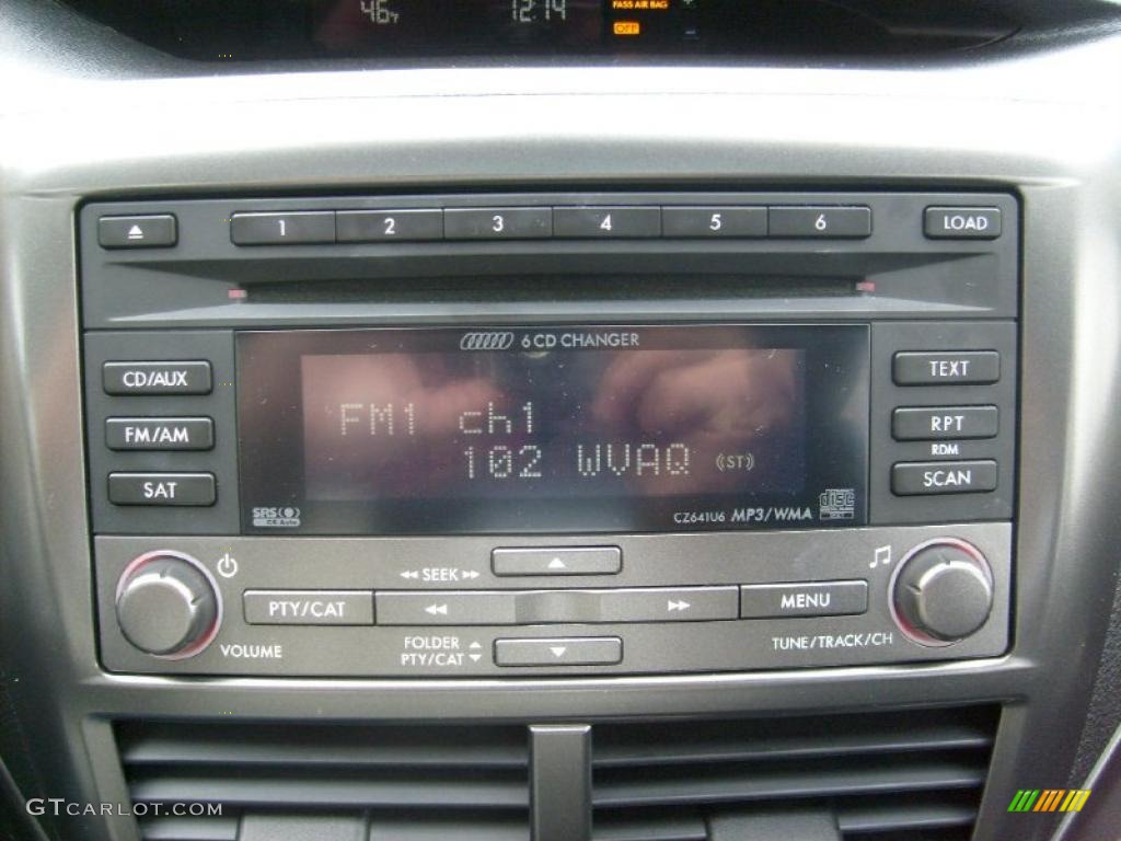 2009 Subaru Impreza 2.5 GT Sedan Controls Photo #39018475