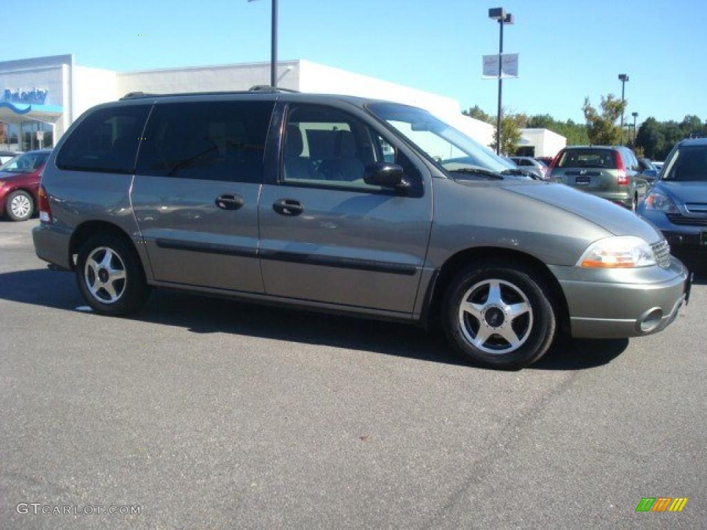 2002 Windstar LX - Spruce Green Metallic / Medium Parchment Beige photo #7