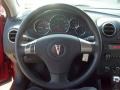 Ebony 2007 Pontiac G6 V6 Sedan Steering Wheel