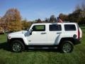 Birch White 2007 Hummer H3 Standard H3 Model Exterior