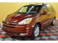 2005 Salsa Red Pearl Toyota Sienna XLE Limited AWD  photo #2