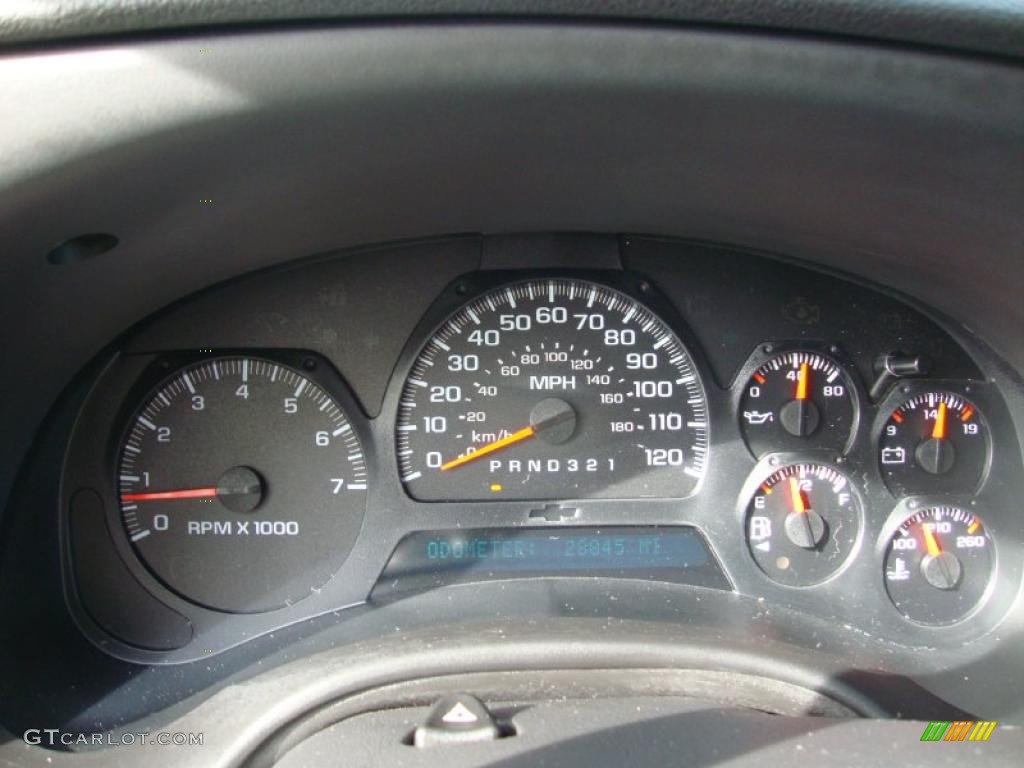 2007 Chevrolet TrailBlazer LT 4x4 Gauges Photo #39021019