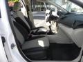Light Stone/Charcoal Black Cloth Interior Photo for 2011 Ford Fiesta #39021163