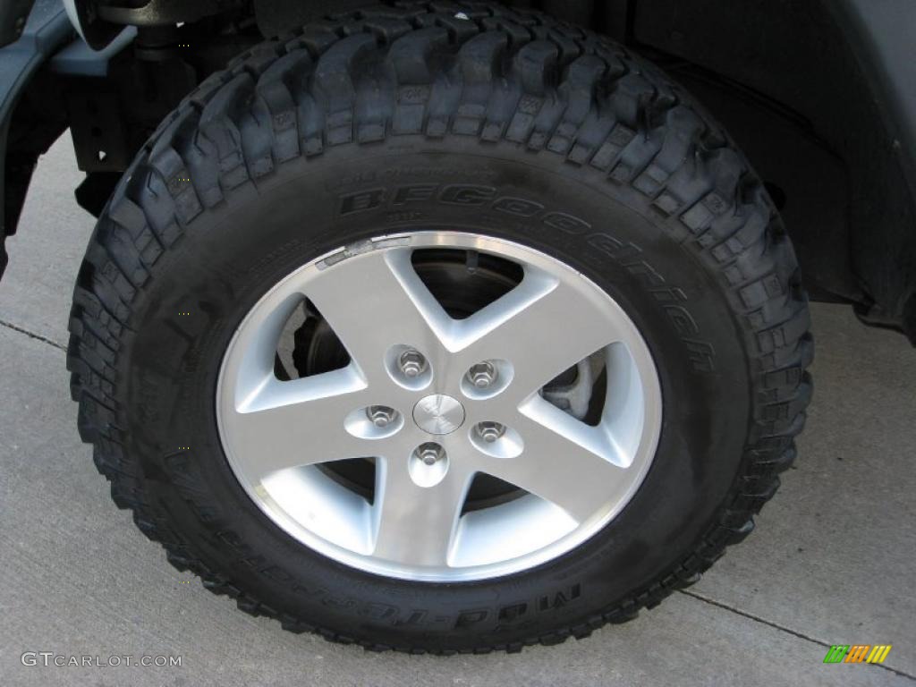 2007 Jeep Wrangler Rubicon 4x4 Wheel Photo #39021815
