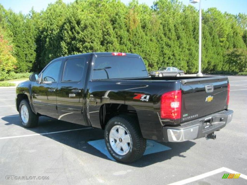 2011 Silverado 1500 LT Crew Cab 4x4 - Black / Ebony photo #3