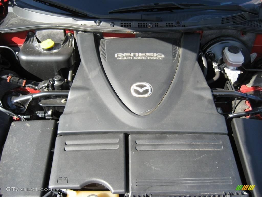2004 RX-8 Sport - Velocity Red Mica / Black photo #9
