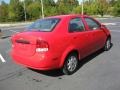 2004 Victory Red Chevrolet Aveo LS Sedan  photo #2