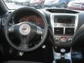 Carbon Black/Graphite Gray Alcantara 2008 Subaru Impreza WRX STi Dashboard