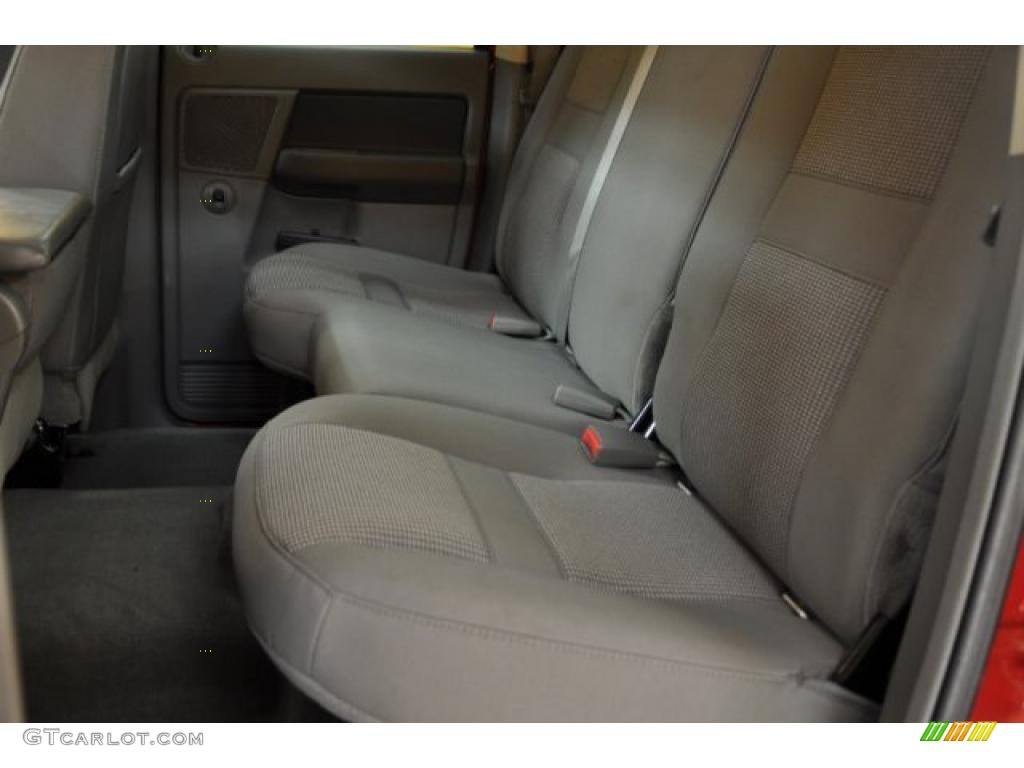 2008 Ram 3500 SLT Quad Cab 4x4 Chassis - Inferno Red Crystal Pearl / Medium Slate Gray photo #10