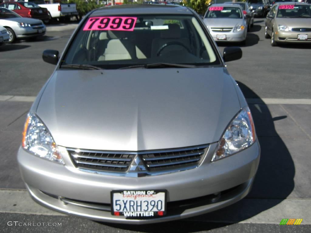 2007 Lancer ES - Cool Silver Metallic / Gray photo #2