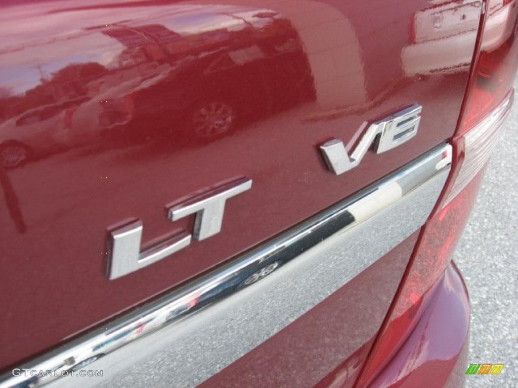2007 Malibu LT Sedan - Sport Red Metallic / Titanium Gray photo #36
