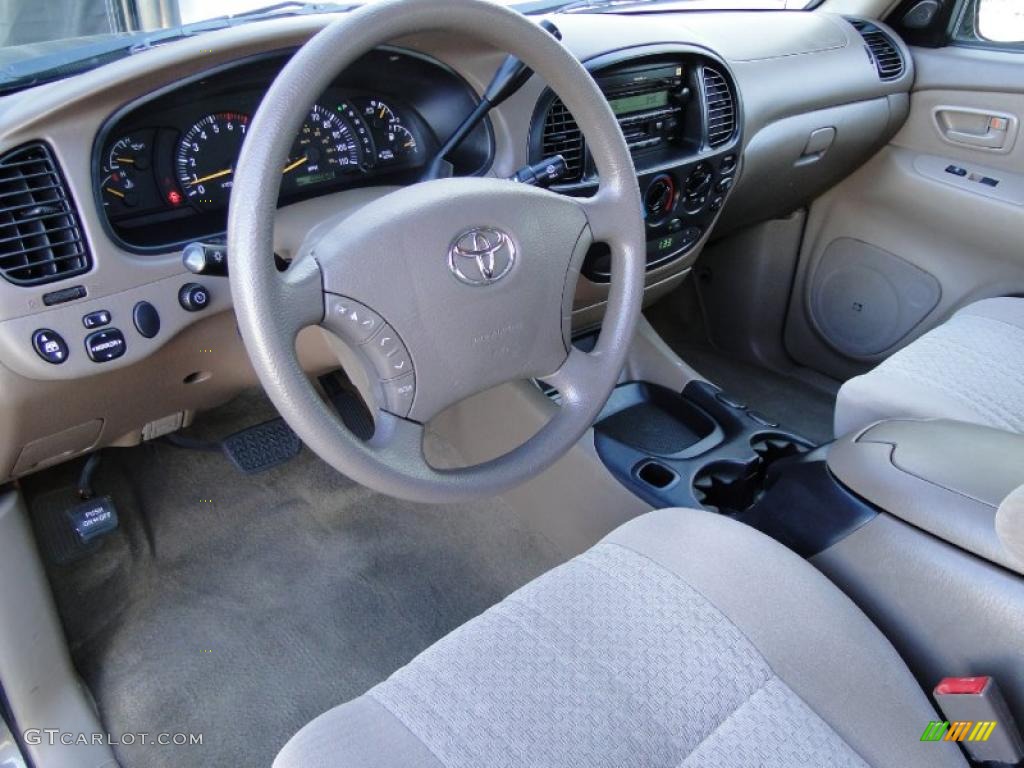 Oak Interior 2004 Toyota Tundra SR5 Double Cab Photo #39025415