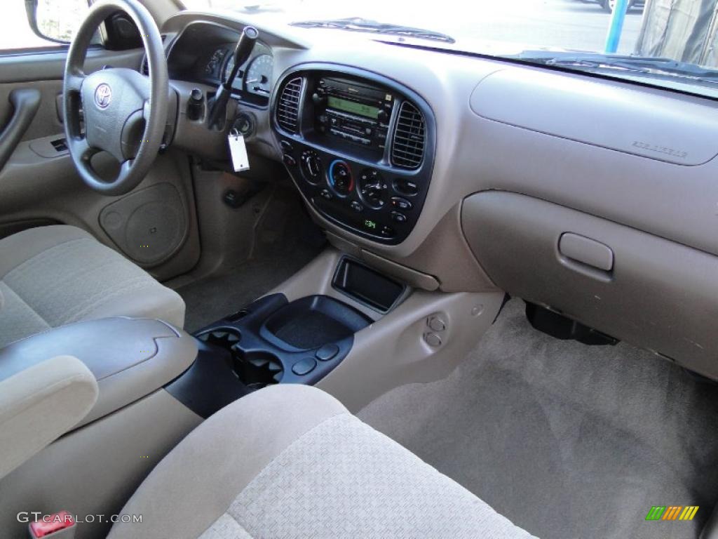 Oak Interior 2004 Toyota Tundra SR5 Double Cab Photo #39025579