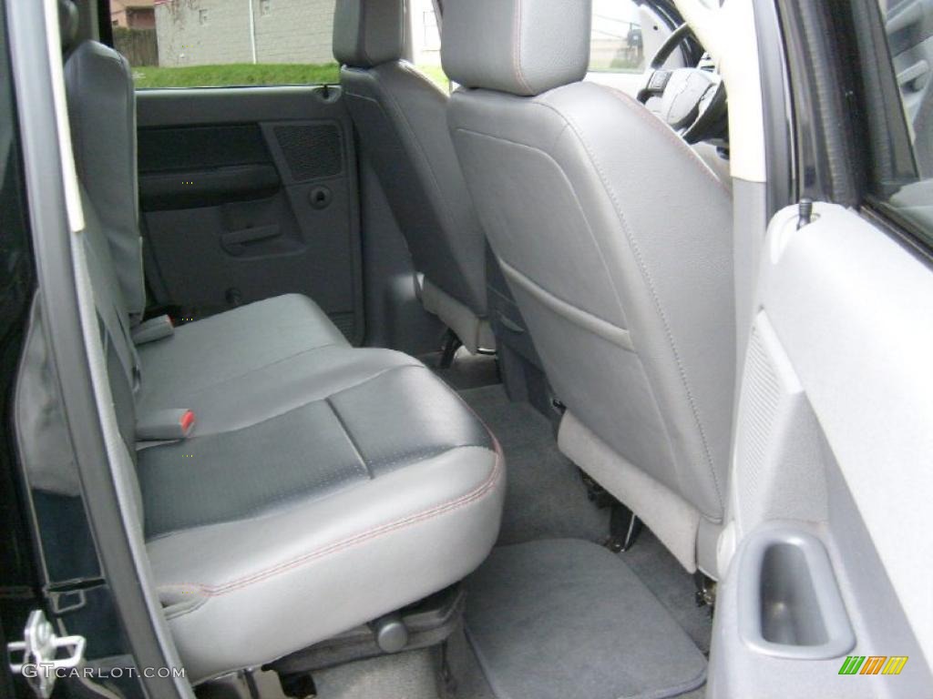 Medium Slate Gray Interior 2007 Dodge Ram 3500 Sport Quad Cab 4x4 Dually Photo #39026671