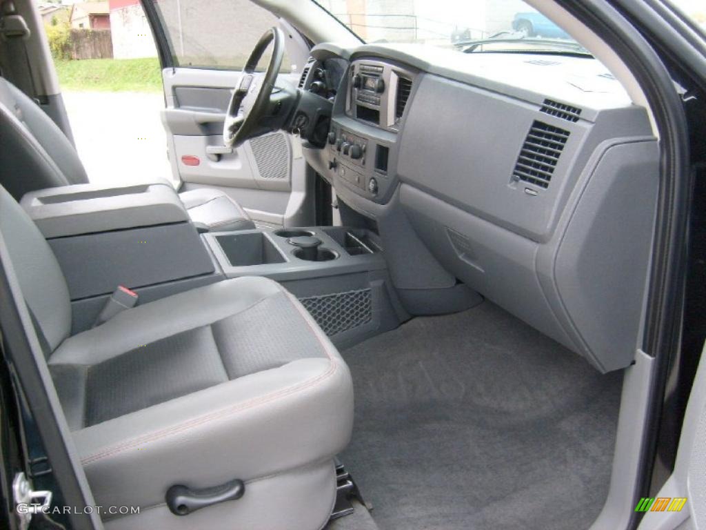 Medium Slate Gray Interior 2007 Dodge Ram 3500 Sport Quad Cab 4x4 Dually Photo #39026685