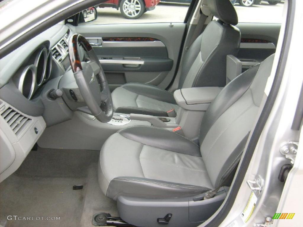 2008 Sebring Limited AWD Sedan - Bright Silver Metallic / Dark Slate Gray/Light Slate Gray photo #10