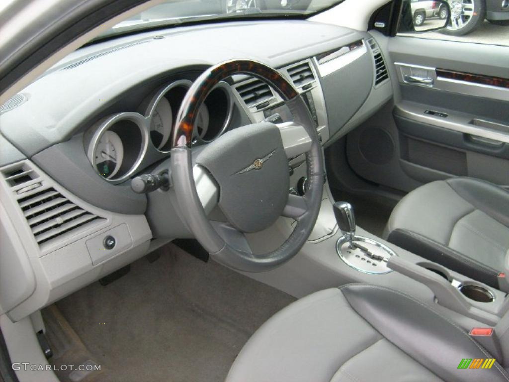Dark Slate Gray/Light Slate Gray Interior 2008 Chrysler Sebring Limited AWD Sedan Photo #39026971