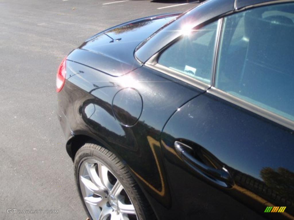 2005 SLK 350 Roadster - Black / Black photo #7
