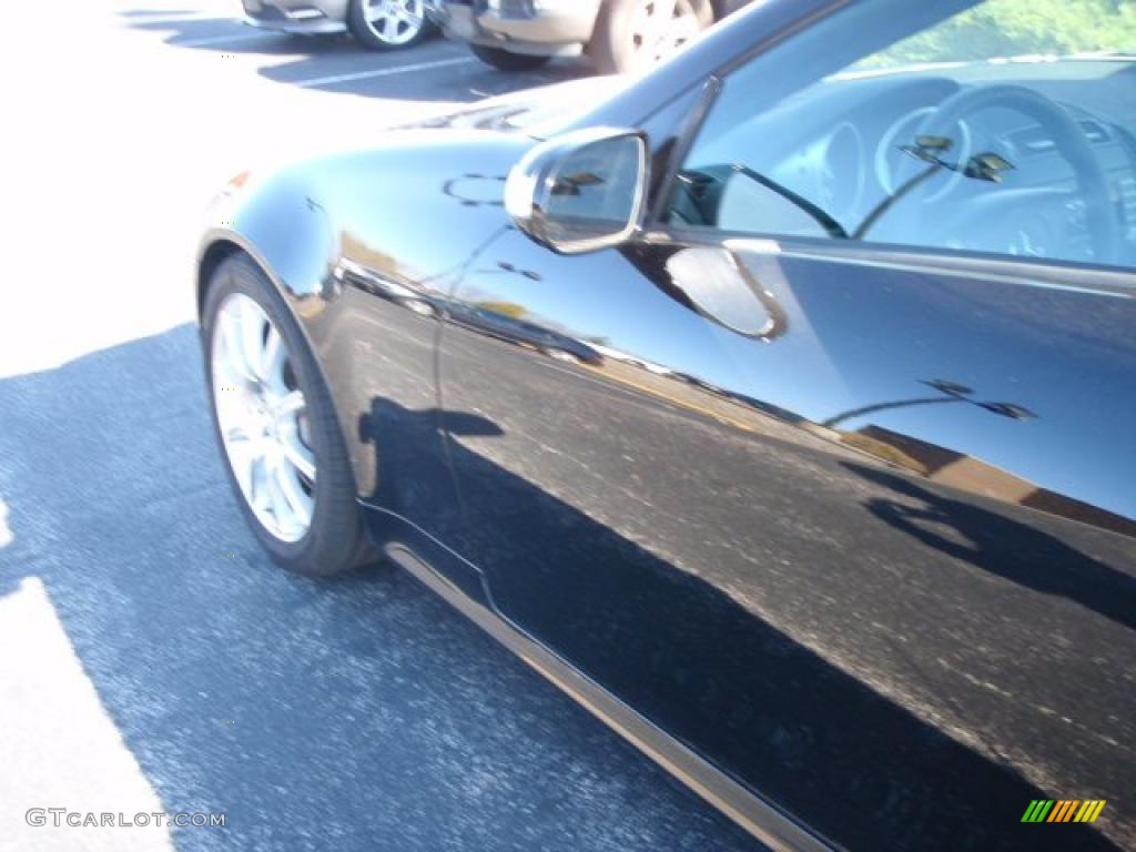 2005 SLK 350 Roadster - Black / Black photo #11