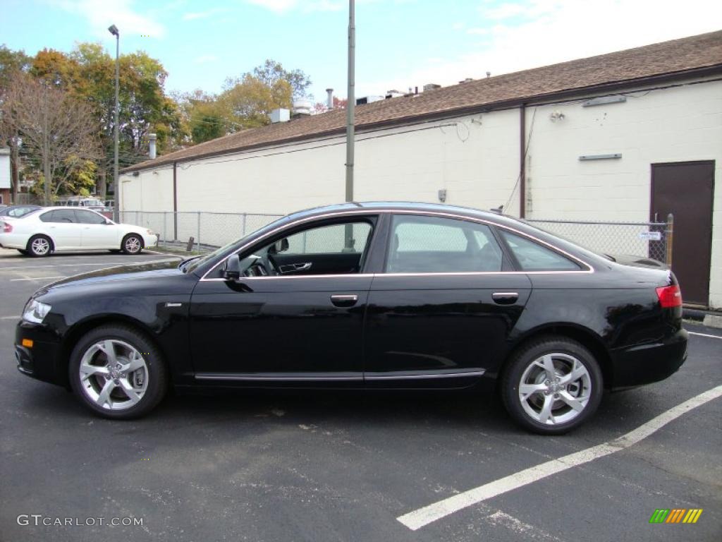 Brilliant Black 2011 Audi A6 3.0T quattro Sedan Exterior Photo #39027845