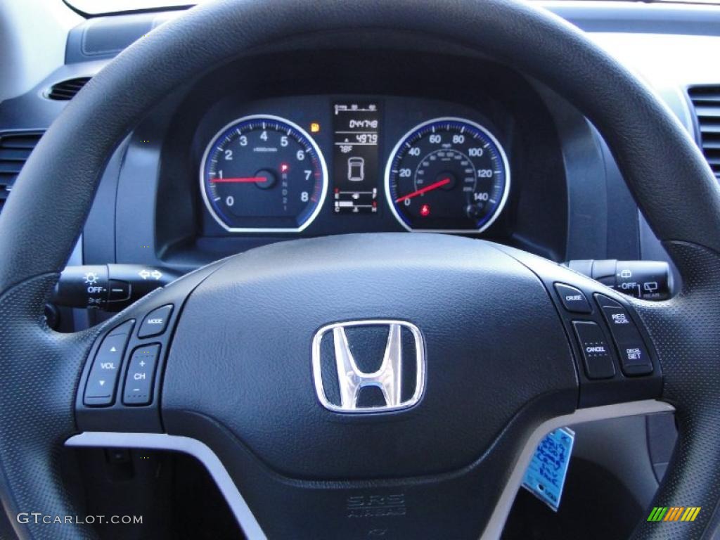 2008 Honda CR-V EX Gray Steering Wheel Photo #39028167