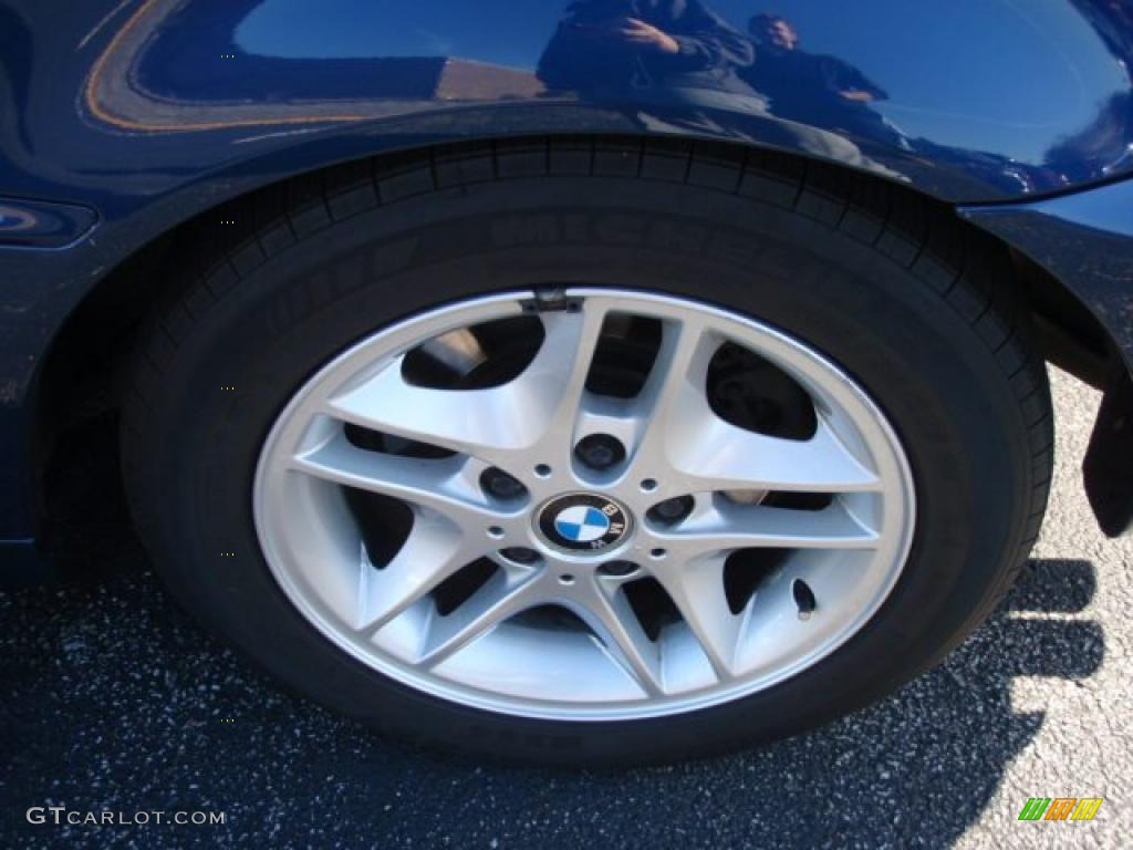 2004 3 Series 325i Convertible - Mystic Blue Metallic / Sand photo #16