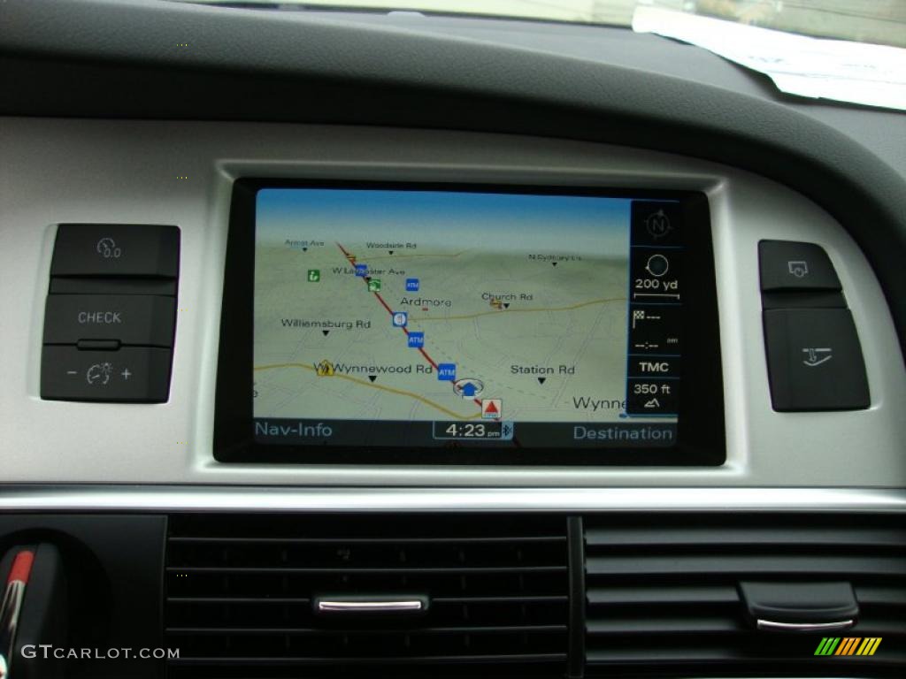 2011 Audi A6 3.0T quattro Sedan Navigation Photo #39028235