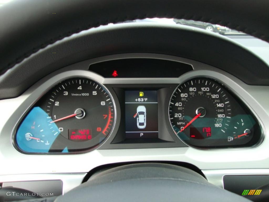 2011 Audi A6 3.0T quattro Sedan Gauges Photo #39028315