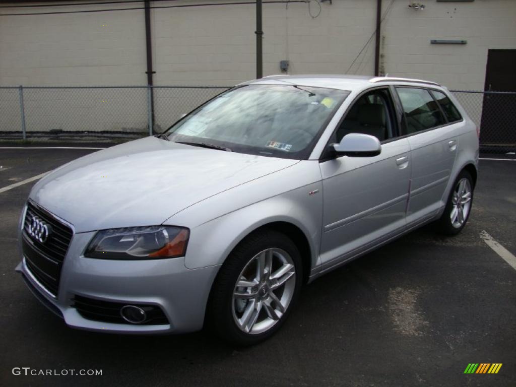 Ice Silver Metallic 2011 Audi A3 2.0 TDI Exterior Photo #39028411