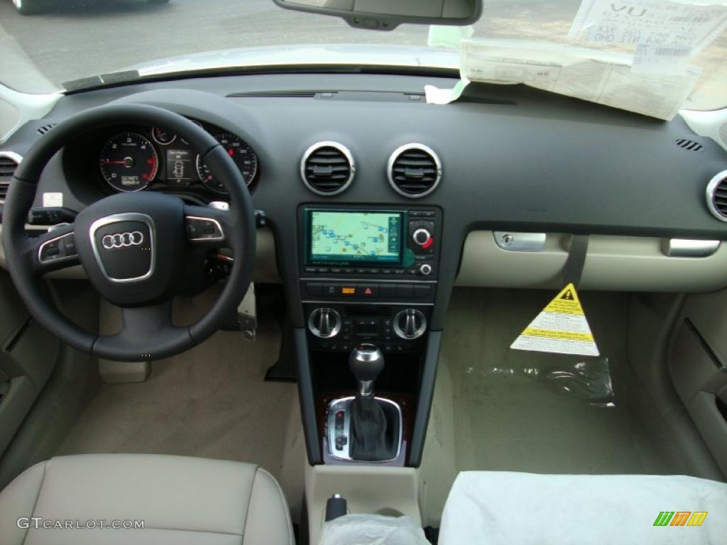 2011 Audi A3 2.0 TDI Light Grey Dashboard Photo #39028835