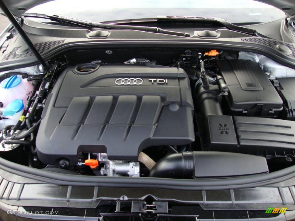 2011 Audi A3 2.0 TDI 2.0 Liter TDI VTG Turbocharged DOHC 16-Valve Diesel 4 Cylinder Engine Photo #39028875
