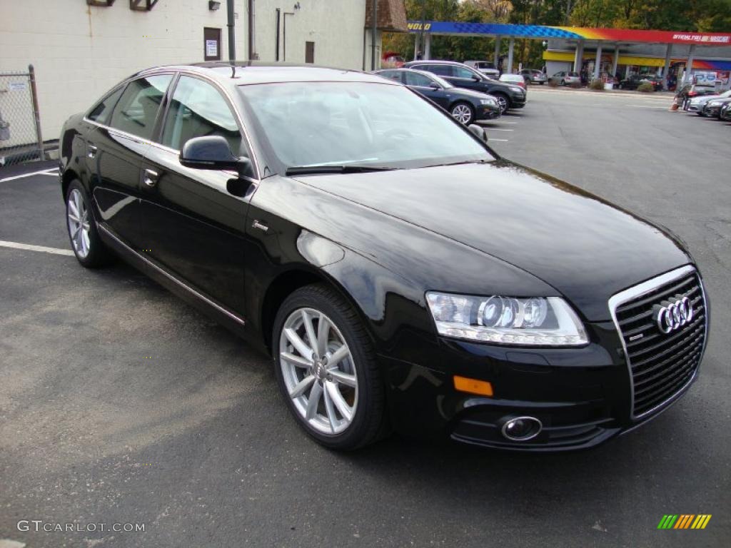 Brilliant Black 2011 Audi A6 3.0T quattro Sedan Exterior Photo #39029171