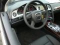 Black 2011 Audi A6 3.0T quattro Sedan Steering Wheel
