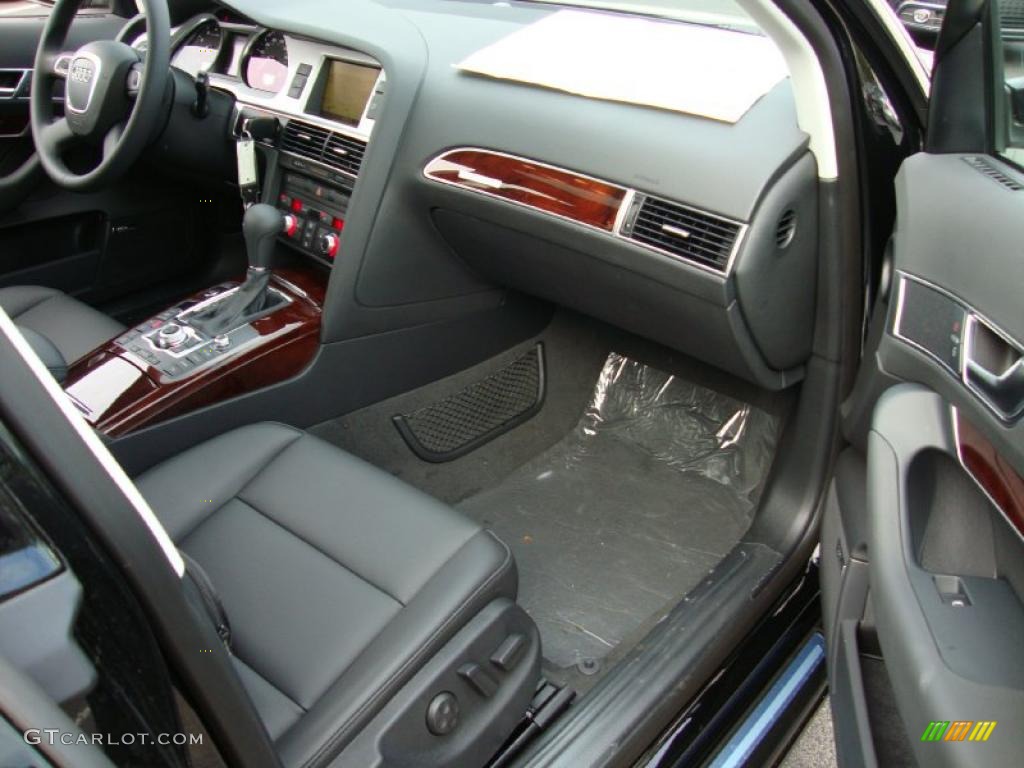 Black Interior 2011 Audi A6 3.0T quattro Sedan Photo #39029431