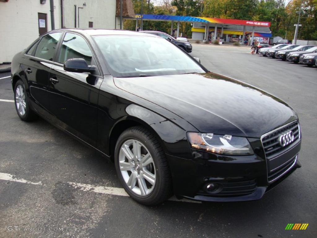 Brilliant Black 2011 Audi A4 2.0T quattro Sedan Exterior Photo #39029843