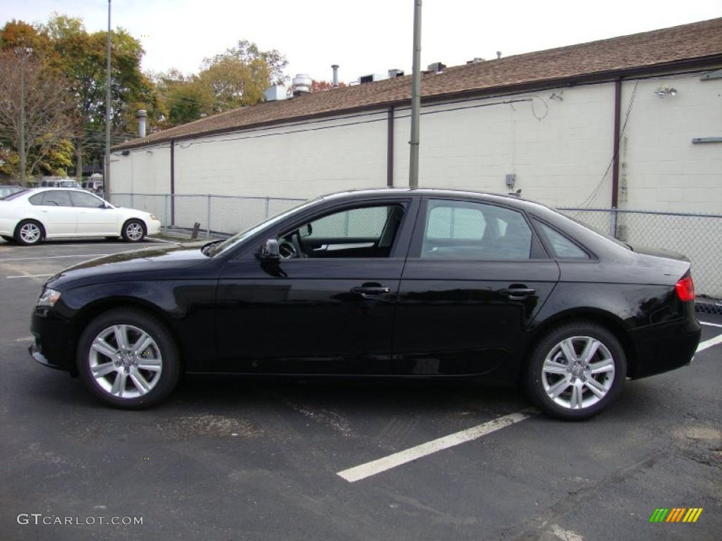 2011 A4 2.0T quattro Sedan - Brilliant Black / Black photo #10