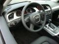 Black 2011 Audi A4 2.0T quattro Sedan Dashboard