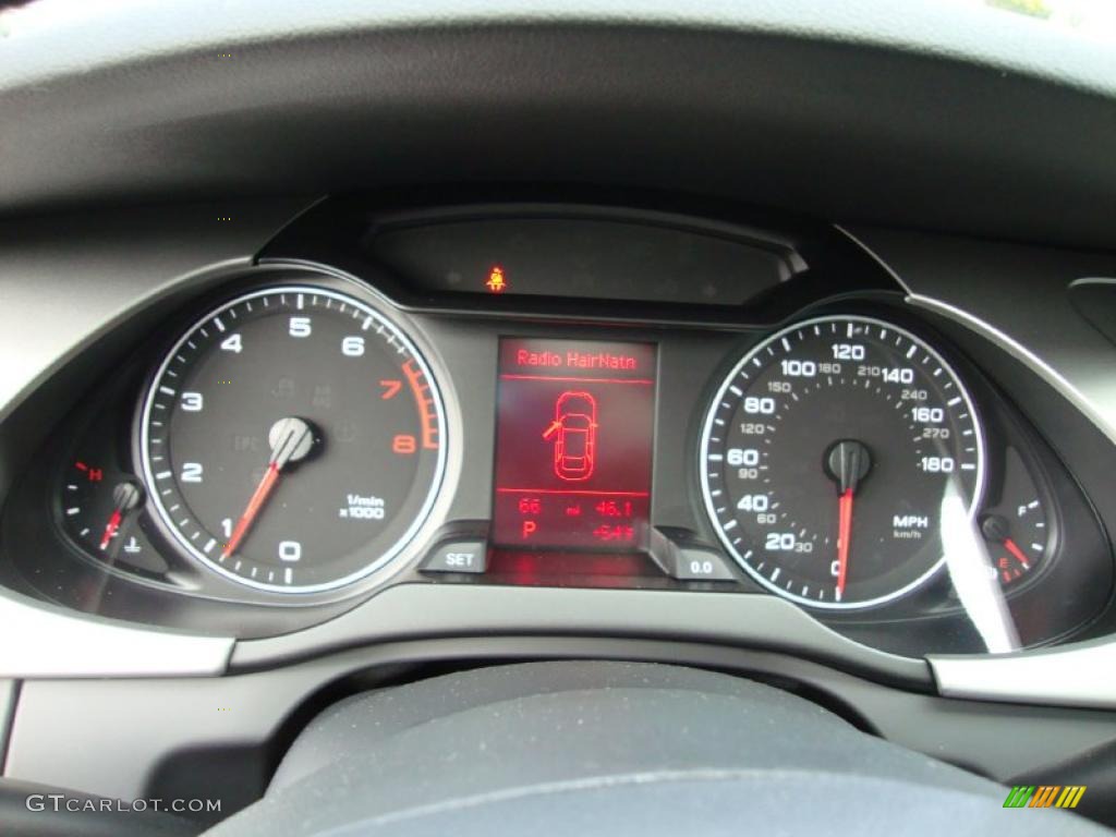 2011 Audi A4 2.0T quattro Sedan Gauges Photo #39030375