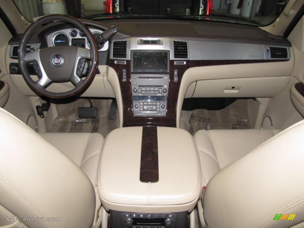 2009 Cadillac Escalade ESV Cocoa/Cashmere Dashboard Photo #39030847
