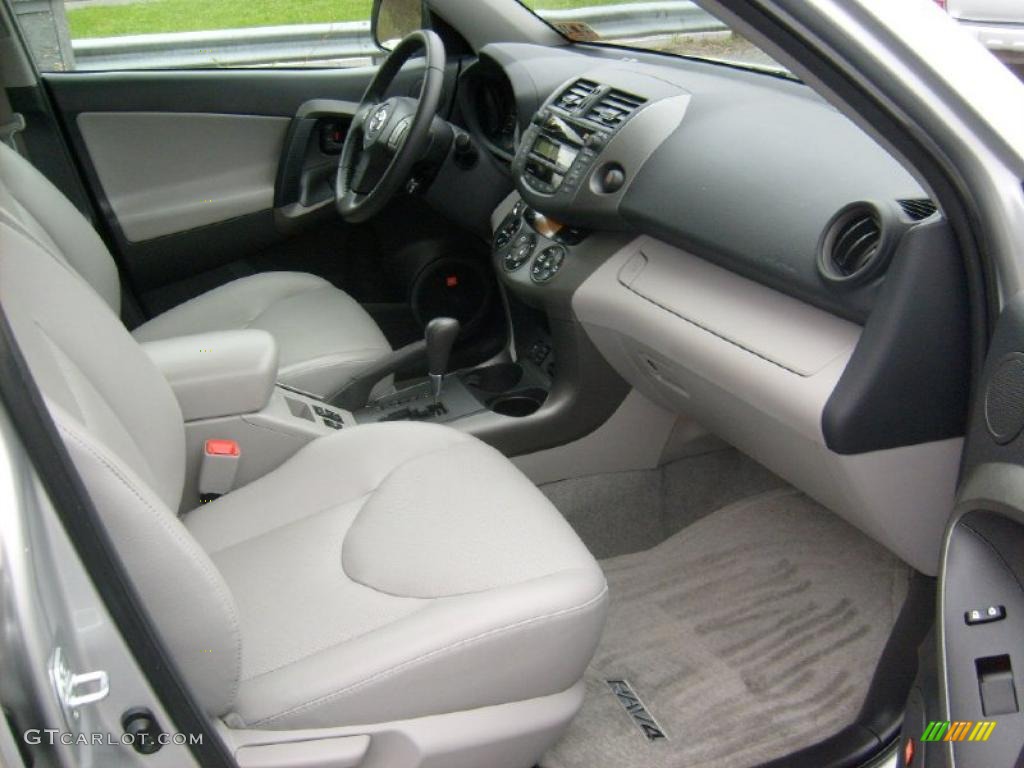 Ash Gray Interior 2010 Toyota RAV4 Limited V6 4WD Photo #39030983