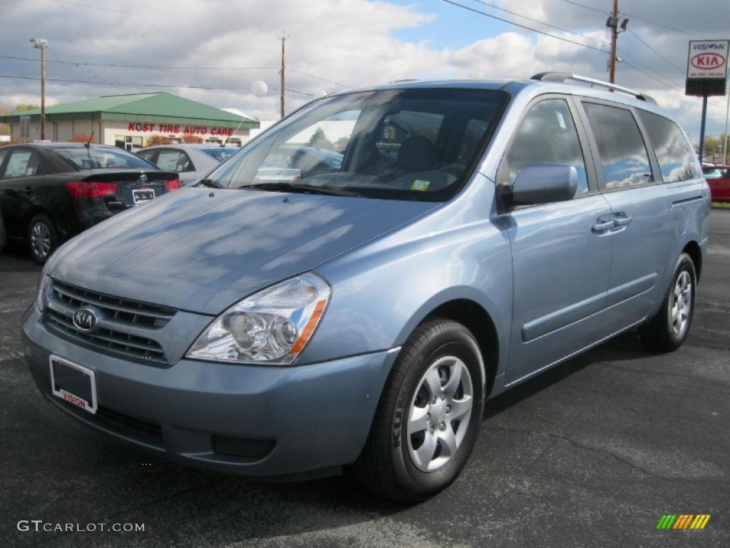 Glacier Blue Kia Sedona